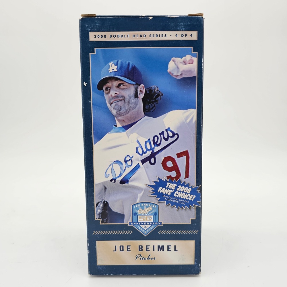 Dodgers Joe Beimel Bobblehead Pitching Statue 2008 Fans Choice 50th Anniversary